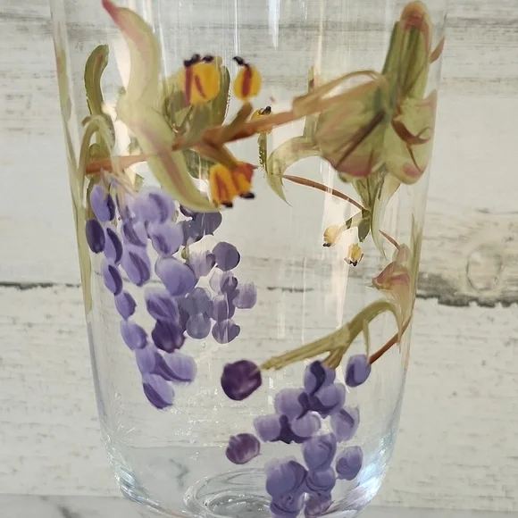 NWT BLOCK CRYSTAL NAPA VALLEY COLLECTION SET OF 4 DRINKWARE - Picture 4 of 9